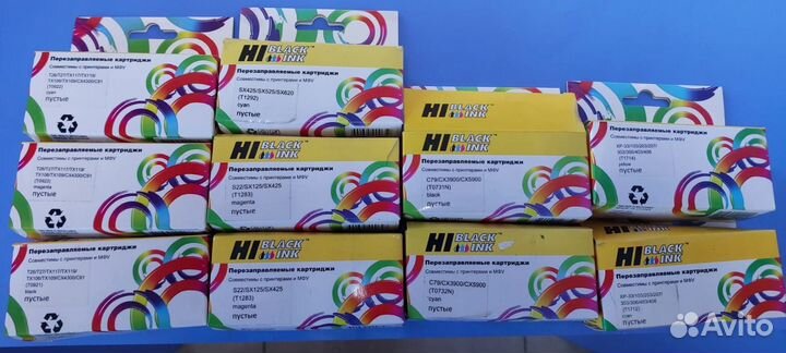 Перезаправляемые картриджи Epson, Canon