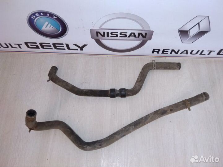 Патрубок печки отопителя Renault logan