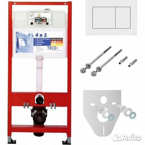 Инсталляция для унитазов tece (K9400413) 4 в 1
