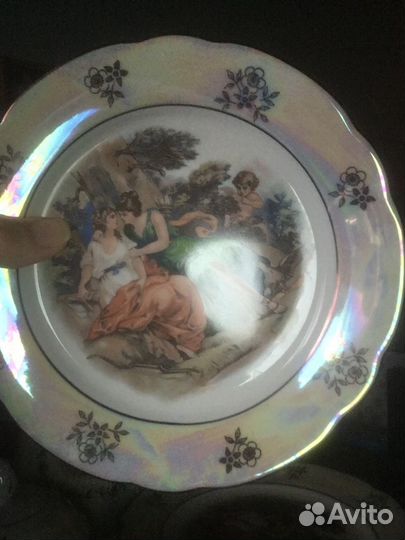 Столовый сервис, фарфор гдр kahla