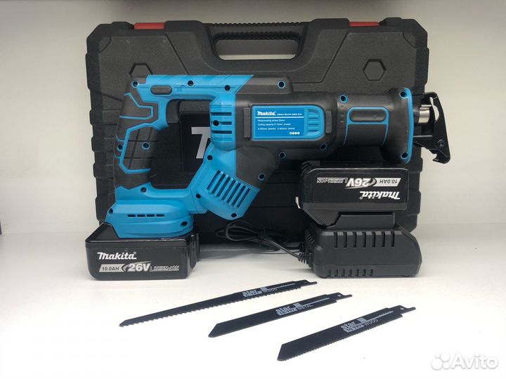 Сабельная пила аккумуляторная Makita 26V 10.0Ah