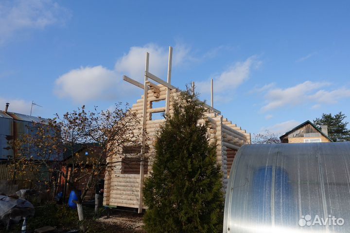 Сруб дачного Домика