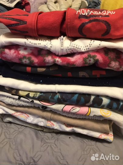 Вещи пакетом на девочку 110 116 122