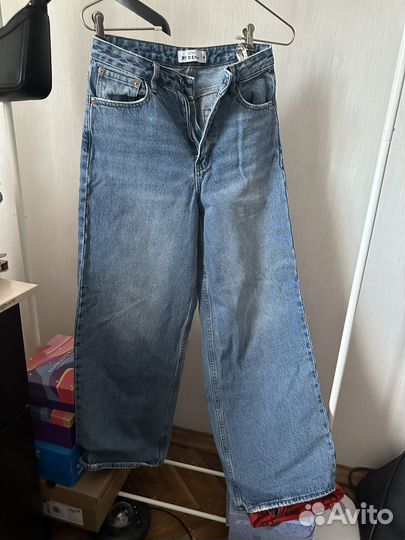 Джинсы кюлоты