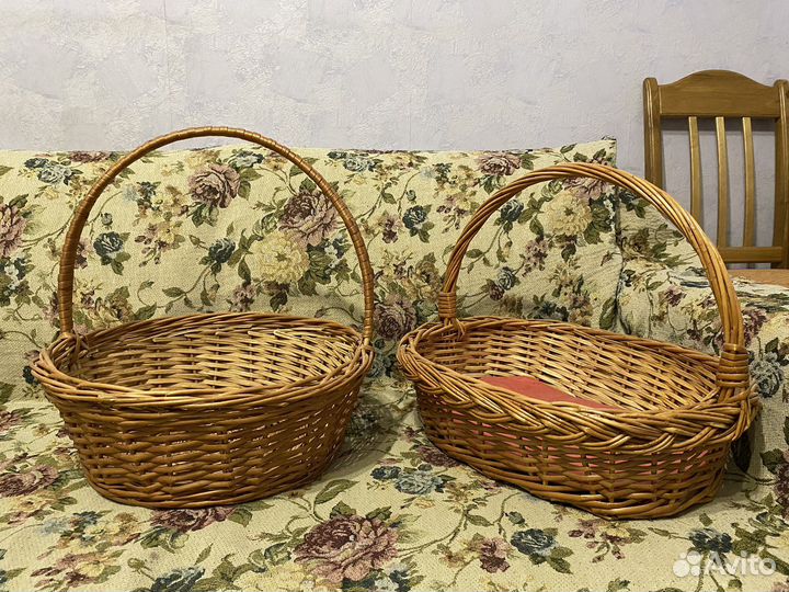 Корзина плетеная