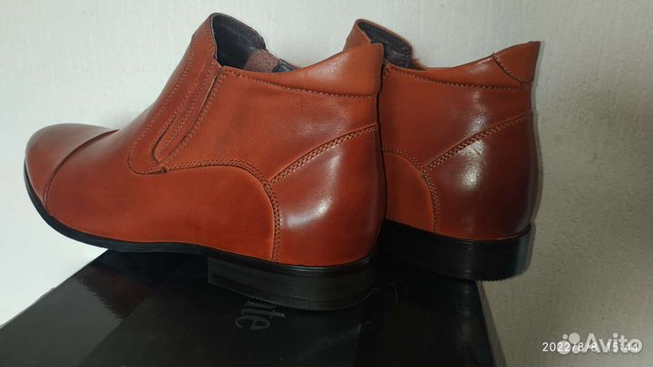 Ботинки Paolo Conte новые натур.кожа р.42