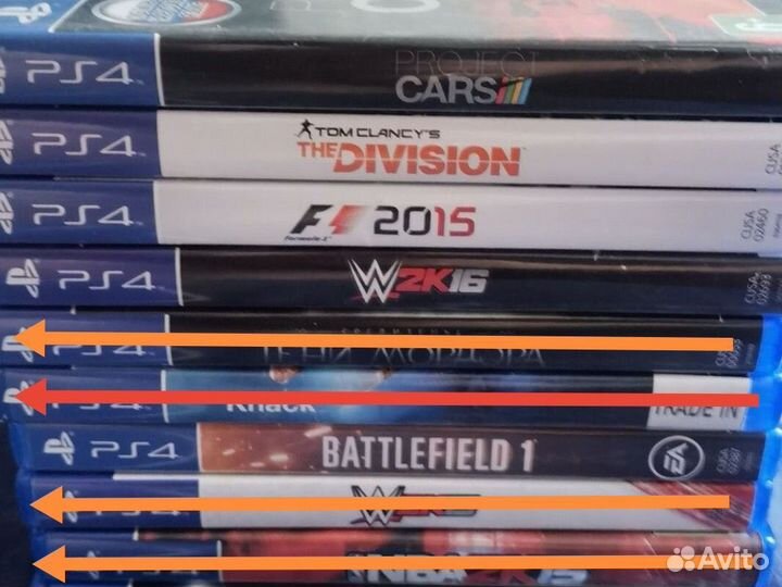 Игры для приставок ps4