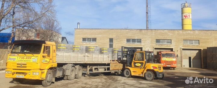 Керамзитобетонные блоки полнотелый