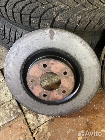 Тормозные диски рено, ниссан