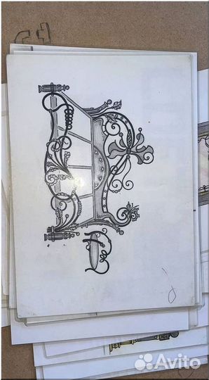 Кованые перила для лестниц