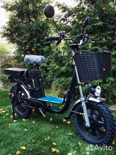 Электровелосипед Монстр Black X 60V/20Ah. 1000W