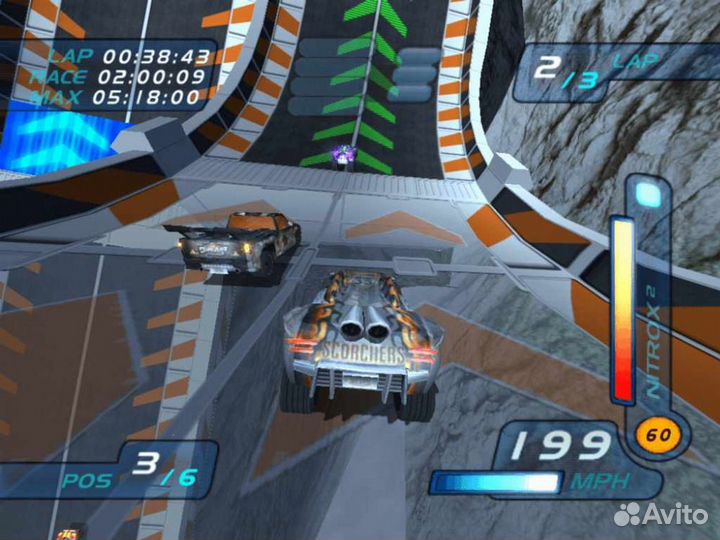 Hot Wheels World Race, б/у, английский (PS2)