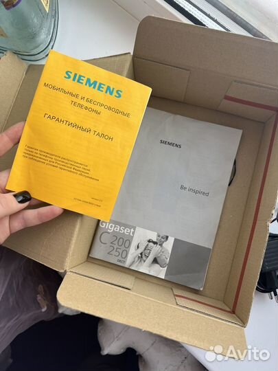 Стационарный simens телефон