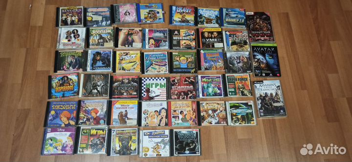 Компьютерные игры, диски