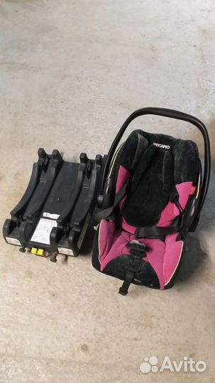 Автокресло Recaro с креплением izofix (изофикс)