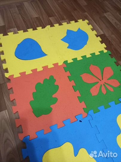 Детский мягкий коврик Пазл