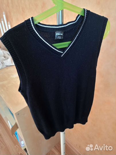 Жилет,кардеган,рубашка р 122. 6-7 лет