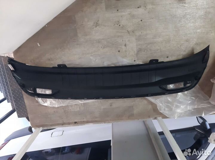 Юбка заднего бампера kia rio 3