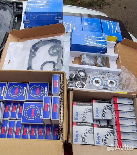 Подшипники МКПП WV, audi, skoda, seat