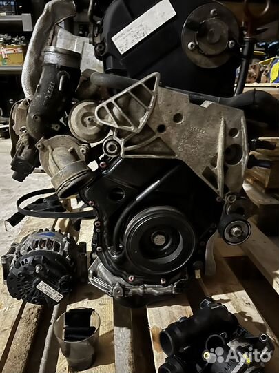 Двигатель Audi в разбор