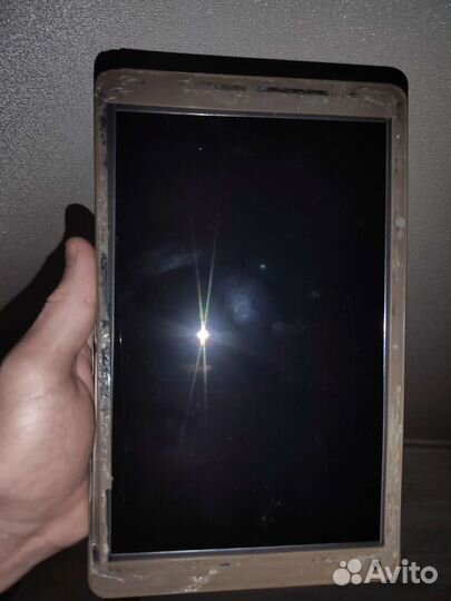 Экран для планшета в рабочем состоянии