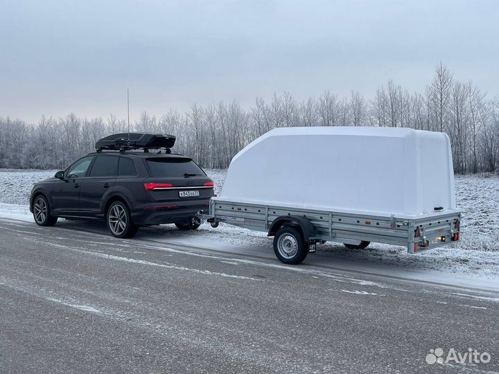 Прицеп для снегохода. Кузов 3,43м на 1,5м.Рассрочк