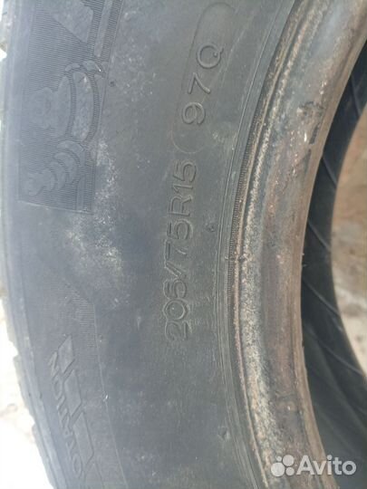 Шины бу зимние 205 75 15