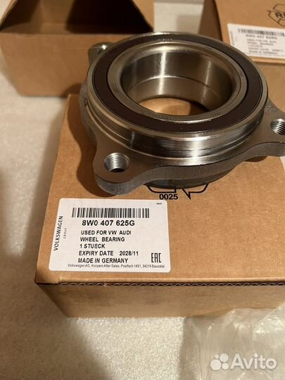 Подшипник ступицы touareg cr7/q7/q8