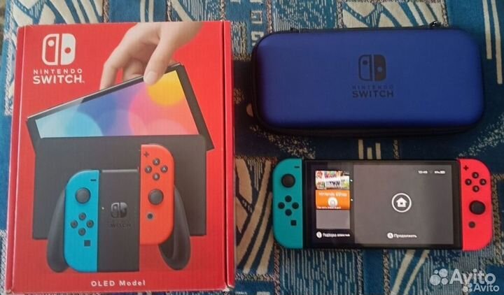 Nintendo switch oled прошитая