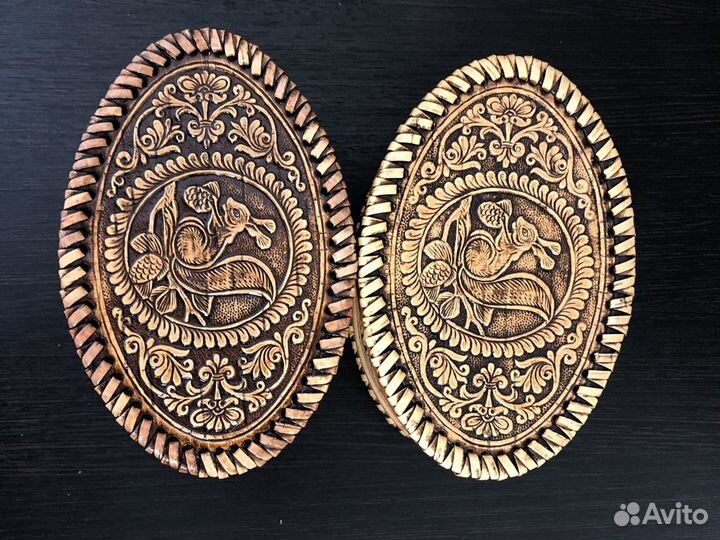 Шкатулки плетеные