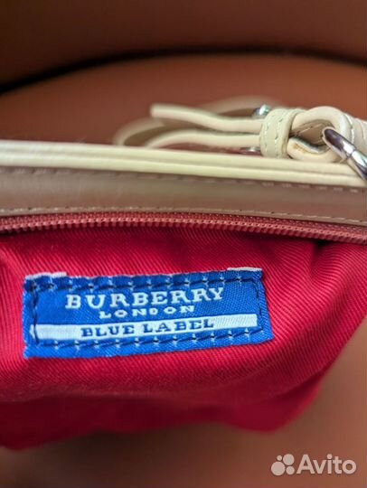 Сумка burberry blue label