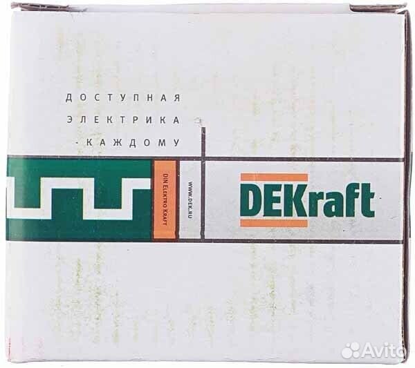 Узо Dekraft узо-03 16А 30 мА 2P тип ас 6 кА (14053DEK)