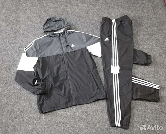 Спортивный костюм Adidas артикул 78291 сер/чер