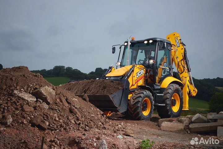 Экскаватор погрузчик jcb 4cx turbo гидлромолот