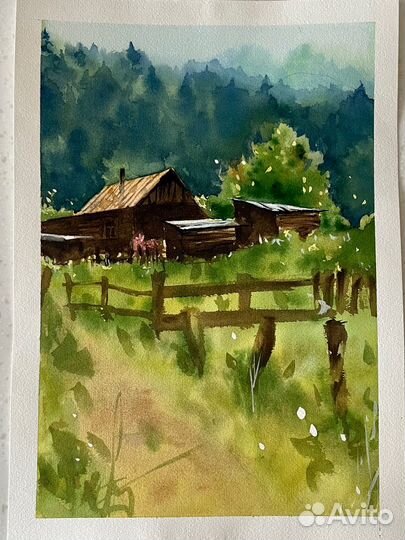 Акварельные картины