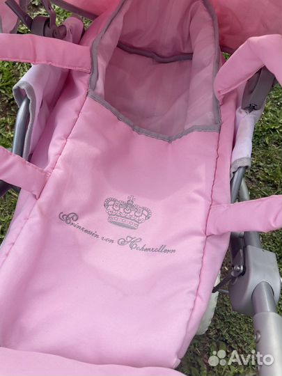 Коляска кукольная игрушечная