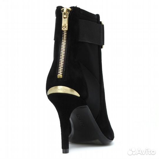 Ботильоны чёрные Calvin Klein Giamelle