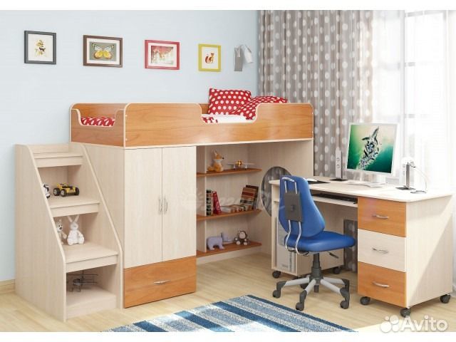 Кровать чердак