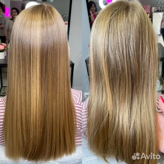 Ботокс, кератин, пилинг кожи головы