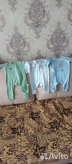 Ползунки и распашонки 56 62