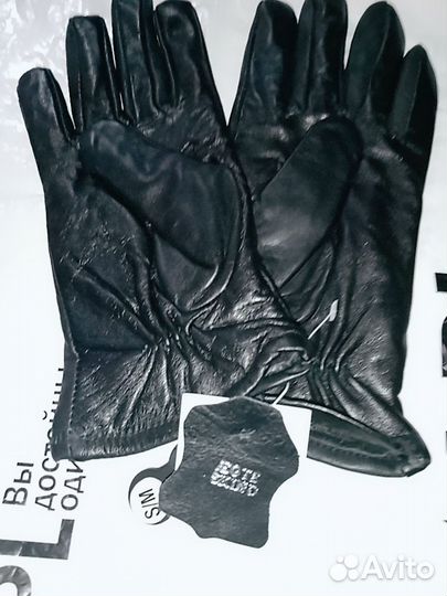Перчатки женские кожаные лайк