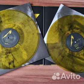 Metallica-72 Seasons Yellow&Black Swirl LP 2023