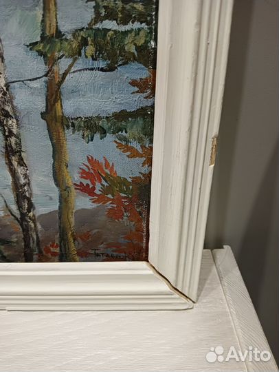Картина маслом на холсте пейзаж