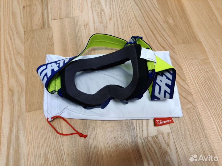 Новые очки Leatt Velocity 4.5 Blue Clear