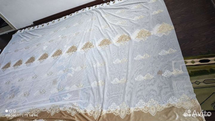 Тюль б/у