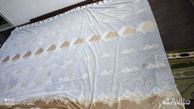 Тюль б/у