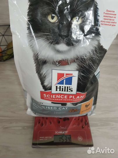 Hill's Корм для стерилизованных кошек 7+