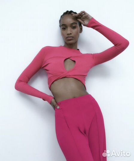 Кроп-топ Zara, размер S, новый