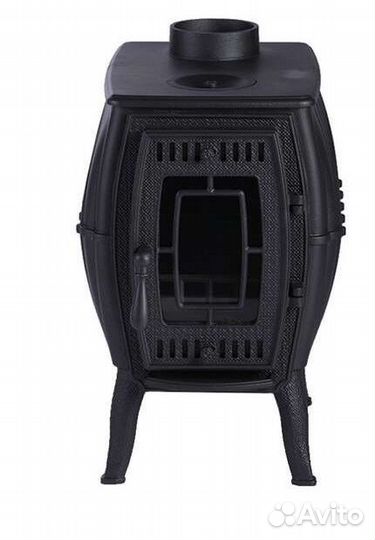 Отопительная печь-камин чугунная 