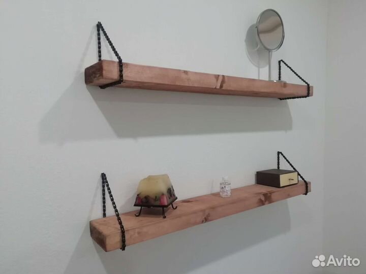 Полка настенная лофт